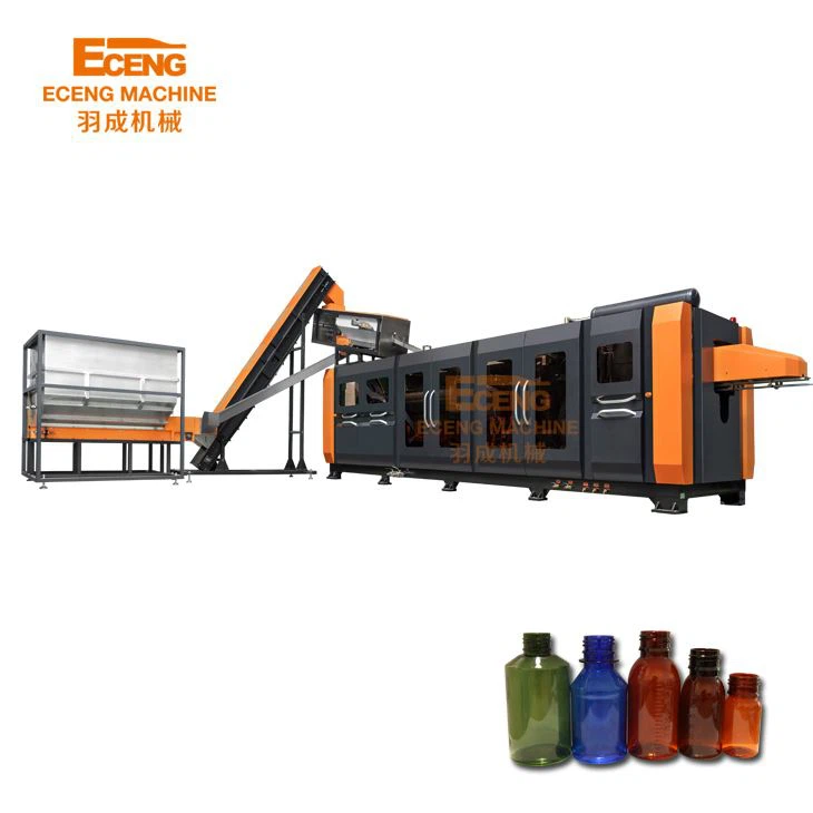 12 Cavity PET Medicine Bottle Blowing Machine 150ml